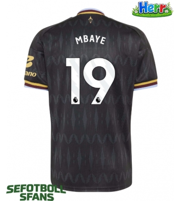 Aston Villa Ibrahim Mbaye #19 Bortatröja 2026-27 Kortärmad